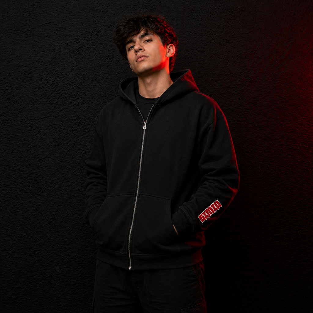 HOODIE OVERSIZED SIMIO MAYOR (Con Zipper)