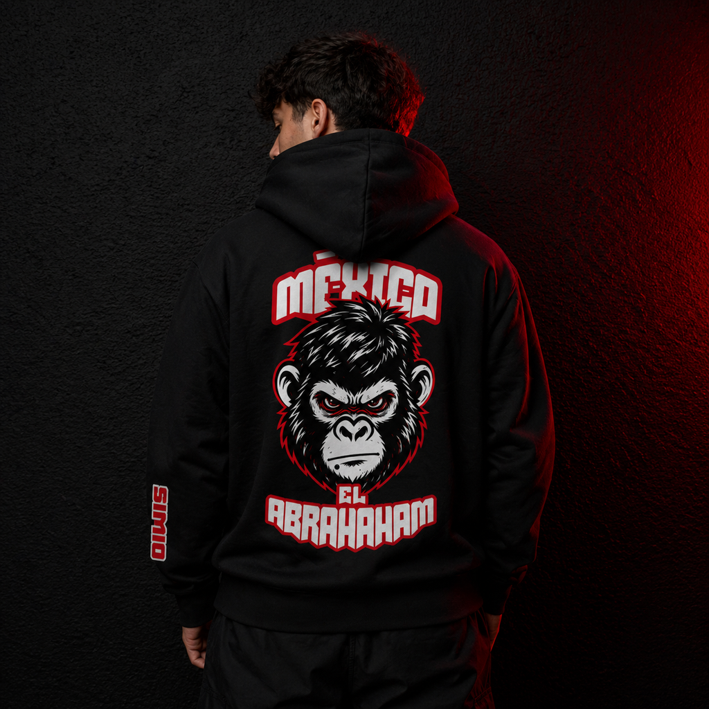 HOODIE OVERSIZED SIMIO MAYOR (Con Zipper)
